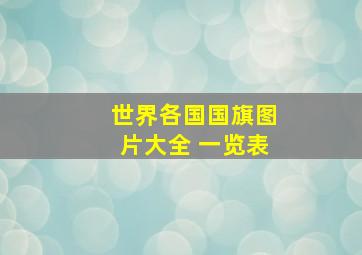 世界各国国旗图片大全 一览表